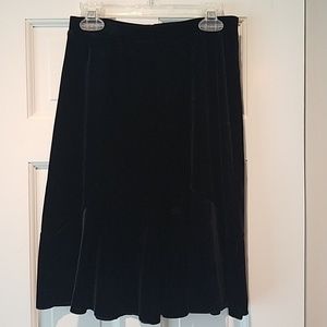Talbots Kids Velvet Skirt 10